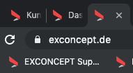 Browser mit Favicons