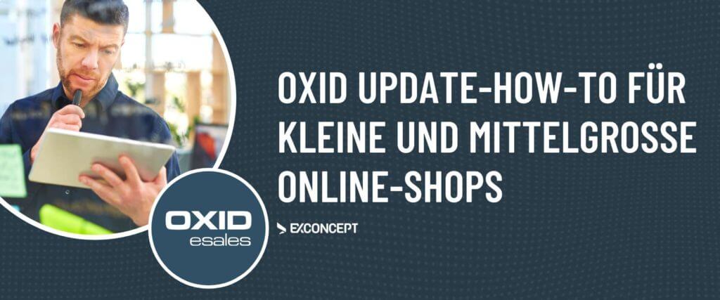 OXID update onlineshop Headerbild