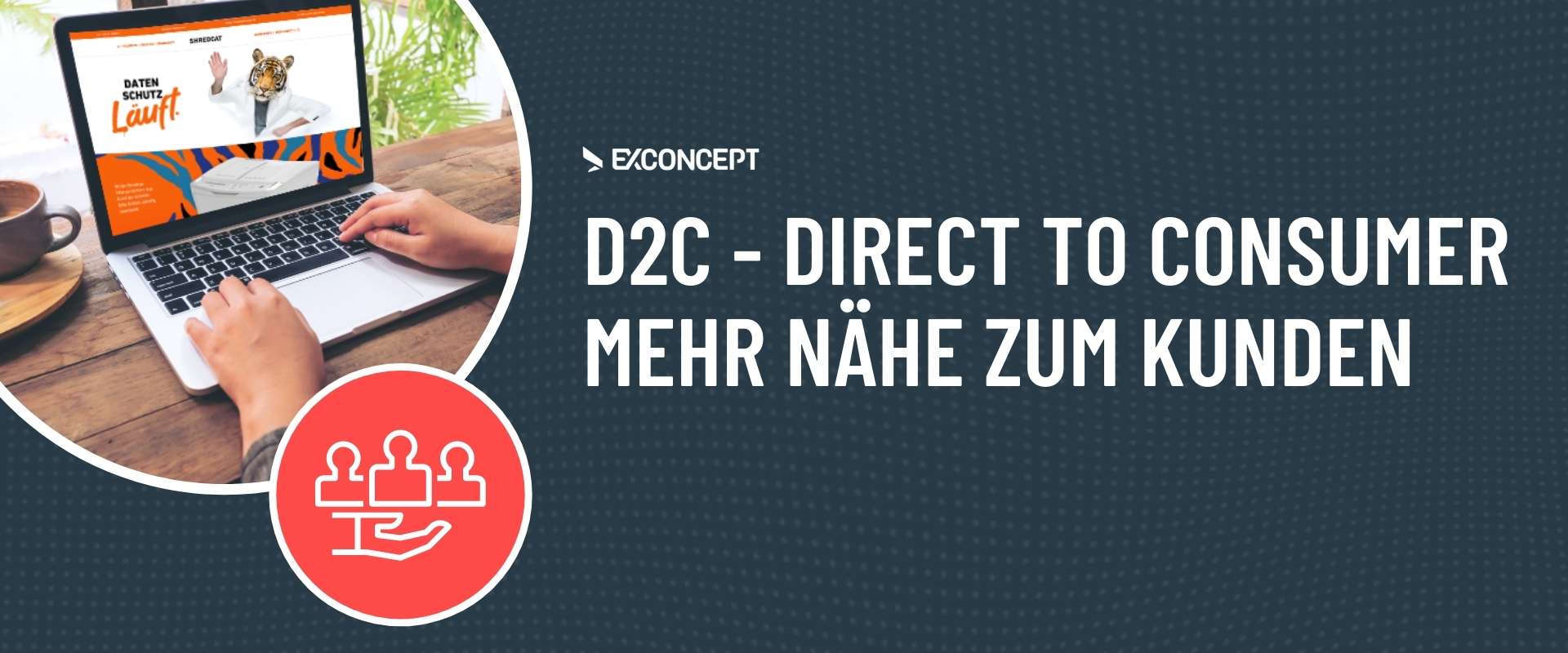 Direct to Consumer D2C Header