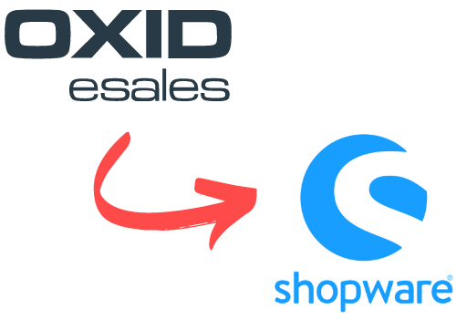 Migration Oxid zu Shopware Logo