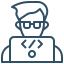 Entwickler-Icon für B2C-Commerce mit Online-Shop von Shopware